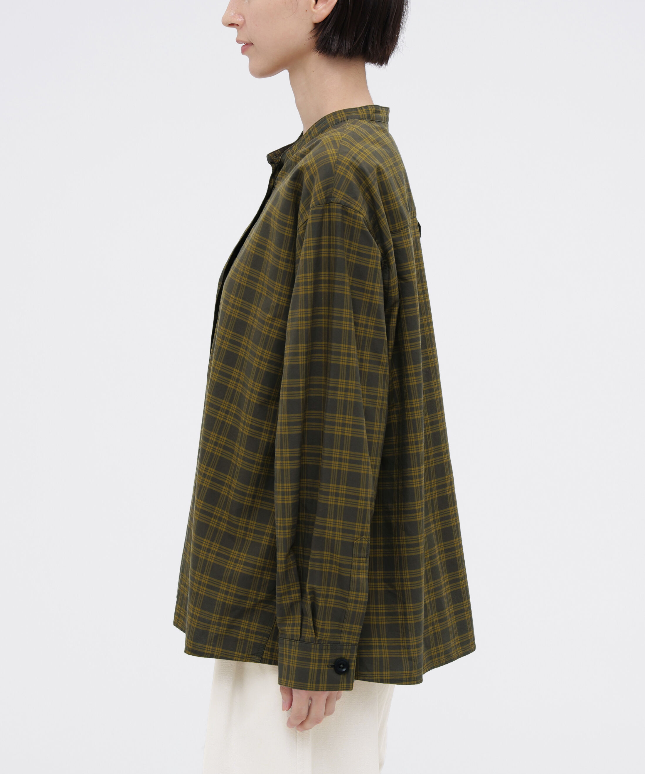 MHL.「TONAL COTTON CHECK SHIRT」|シャツ・ブラウス|