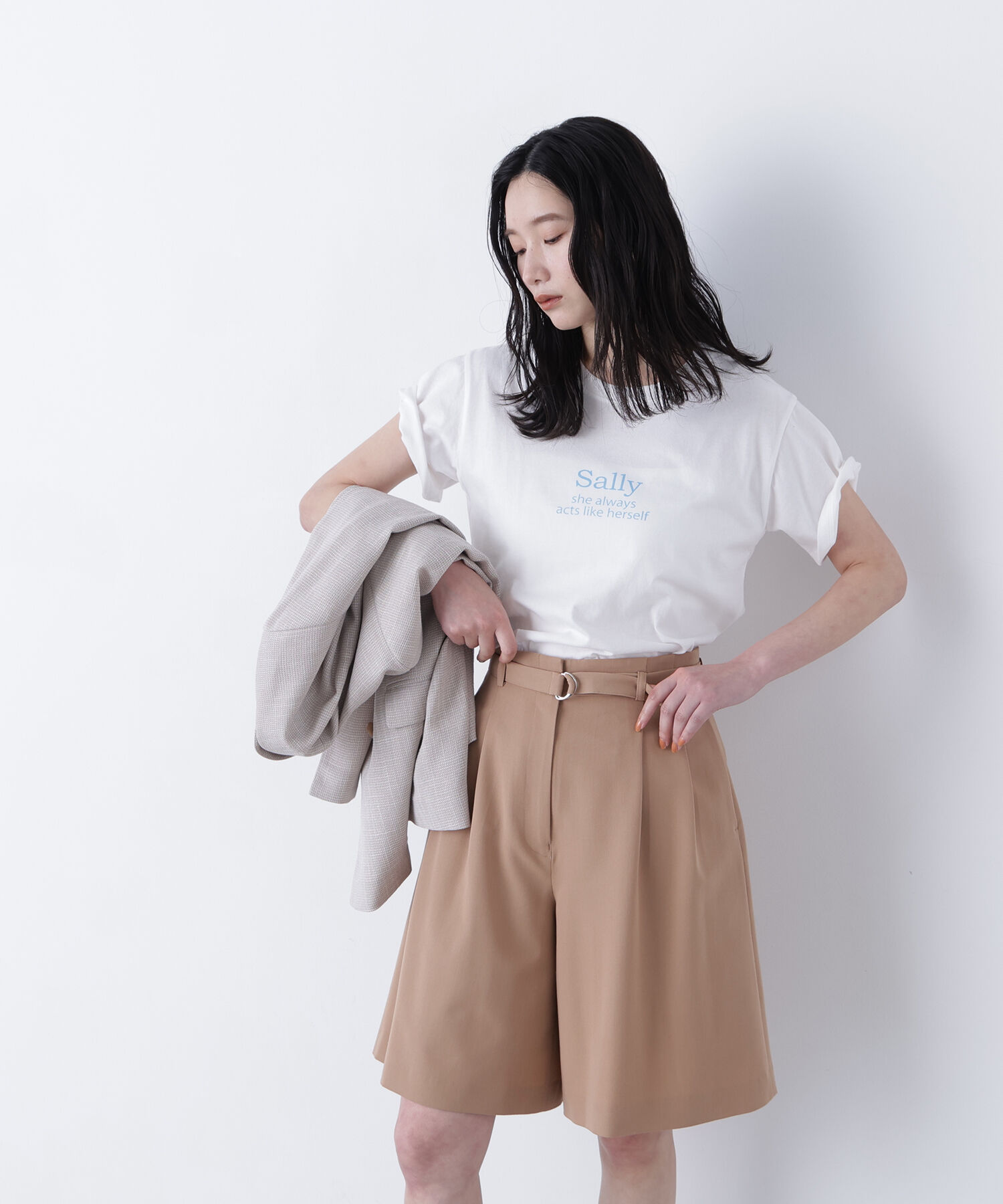  「〈N.〉ベルテッドショートパンツ」|その他|