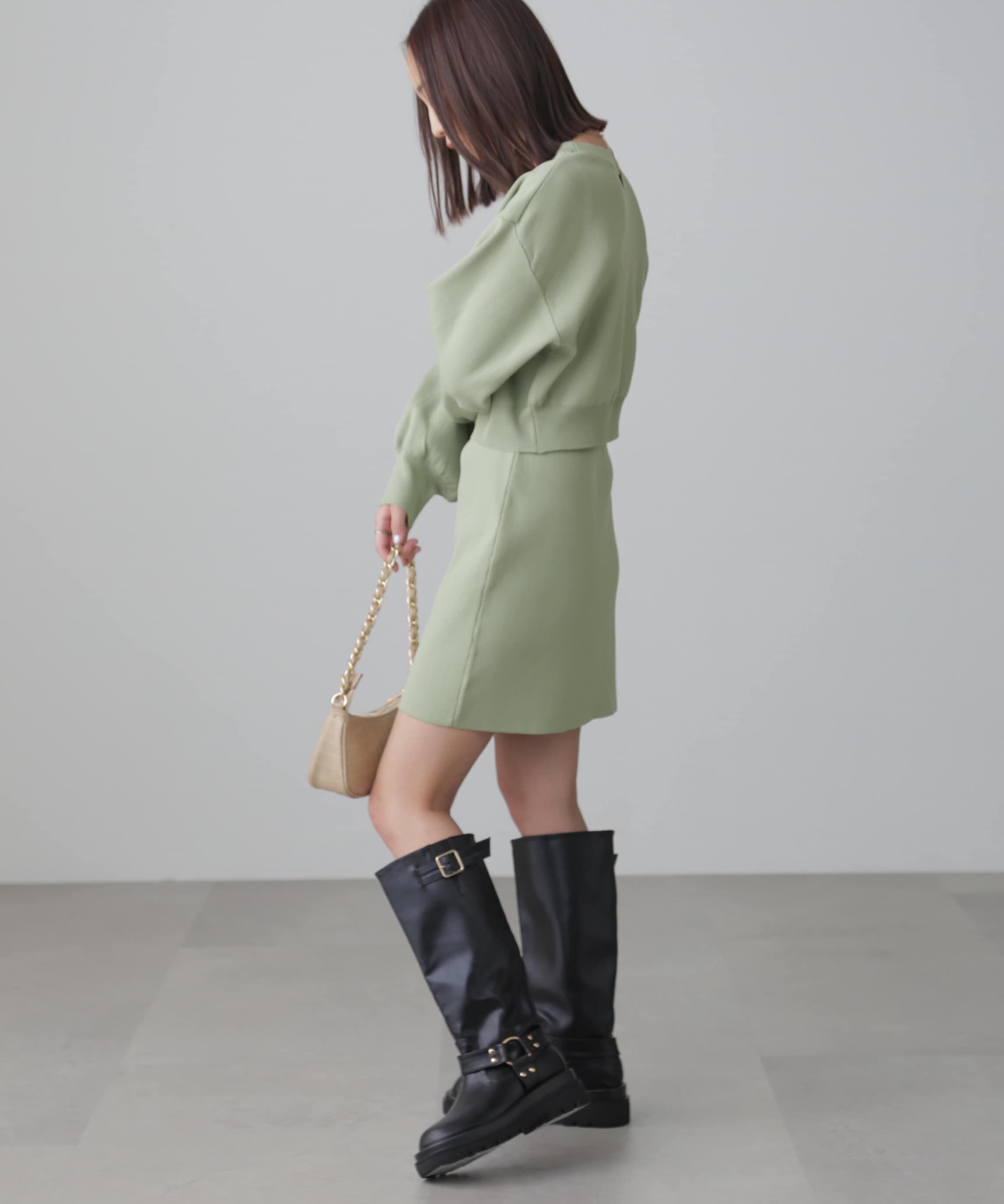  「スポンディッシュニットセットアップ」|ワンピース|