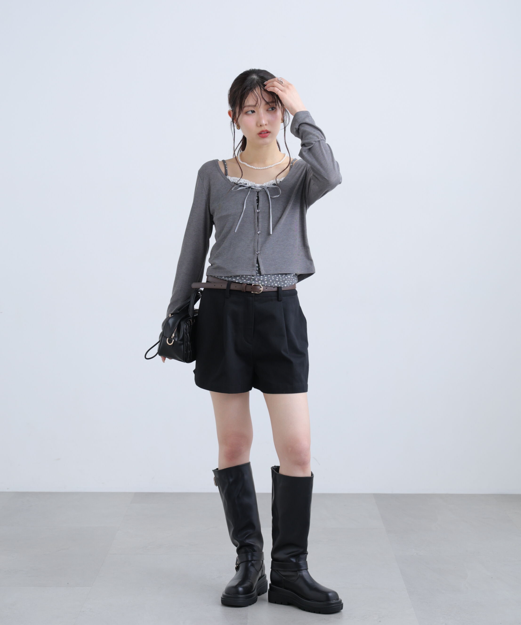  「ベルト付きショートパンツ」|その他|