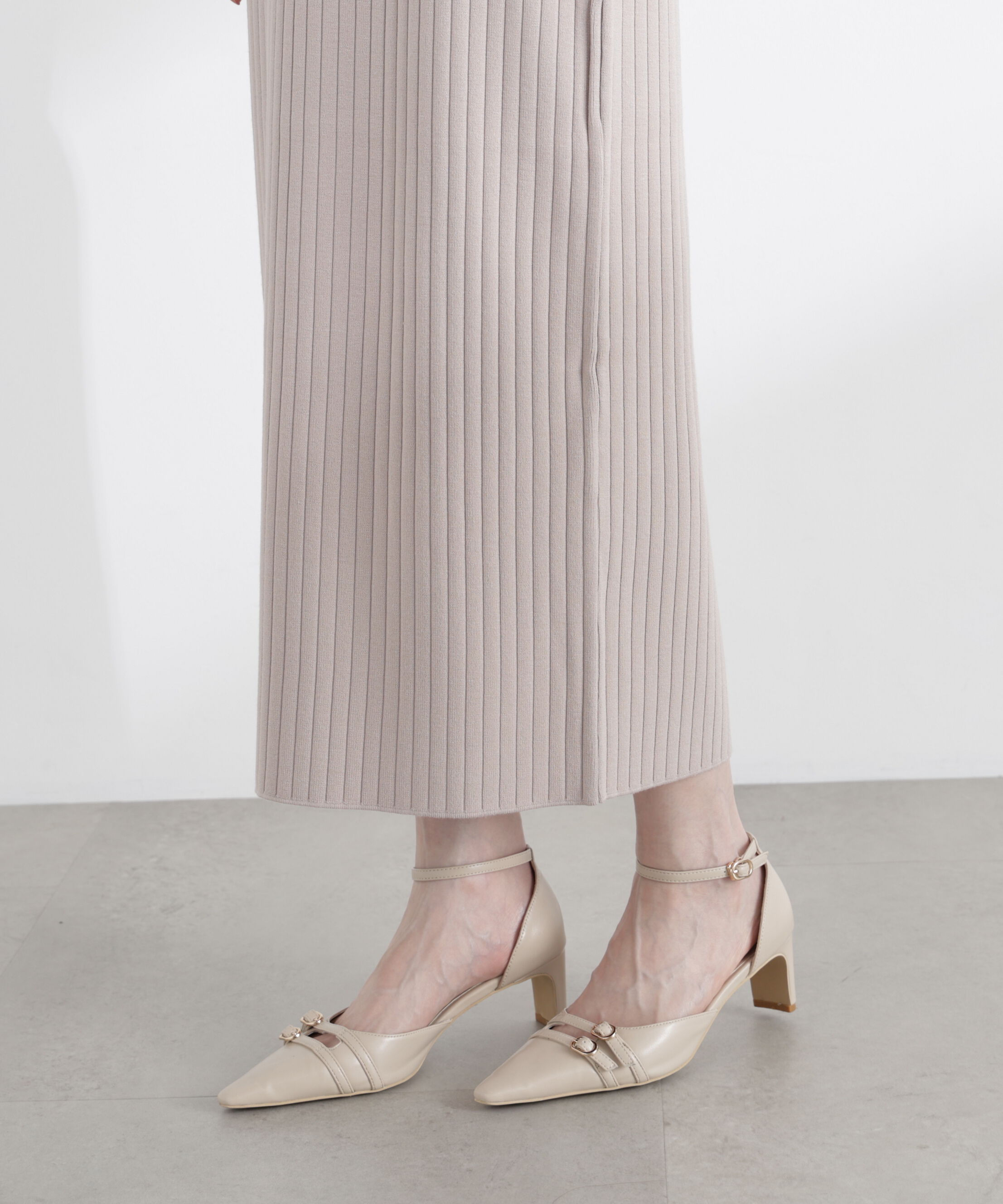 PROPORTION BODY DRESSING「ナローニットSETUP 25AW」|ワンピース|