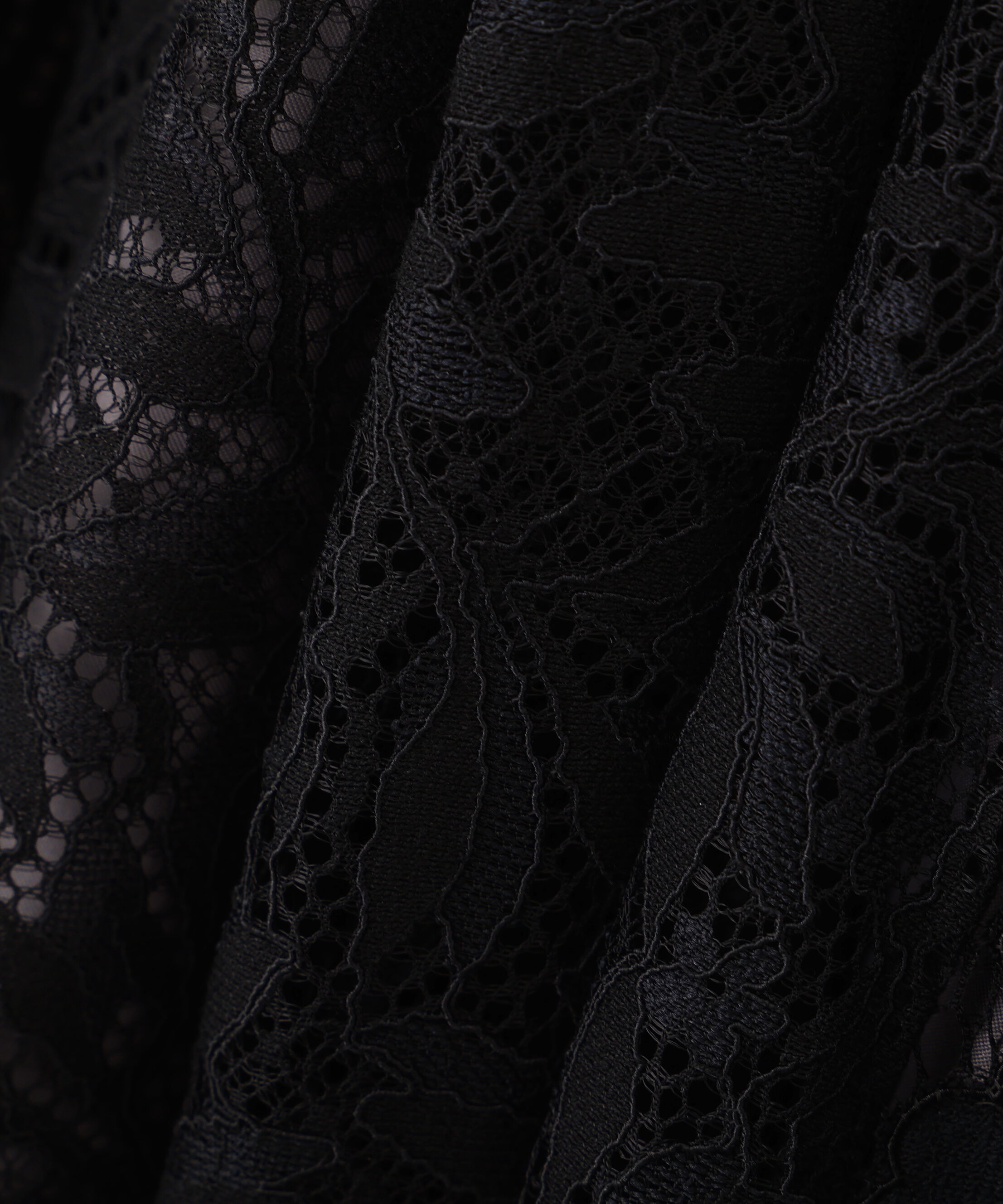PROPORTION BODY DRESSING「〈Lou Lou fee（ルルーフェ）〉タイ付きレースワンピース」|ワンピース|