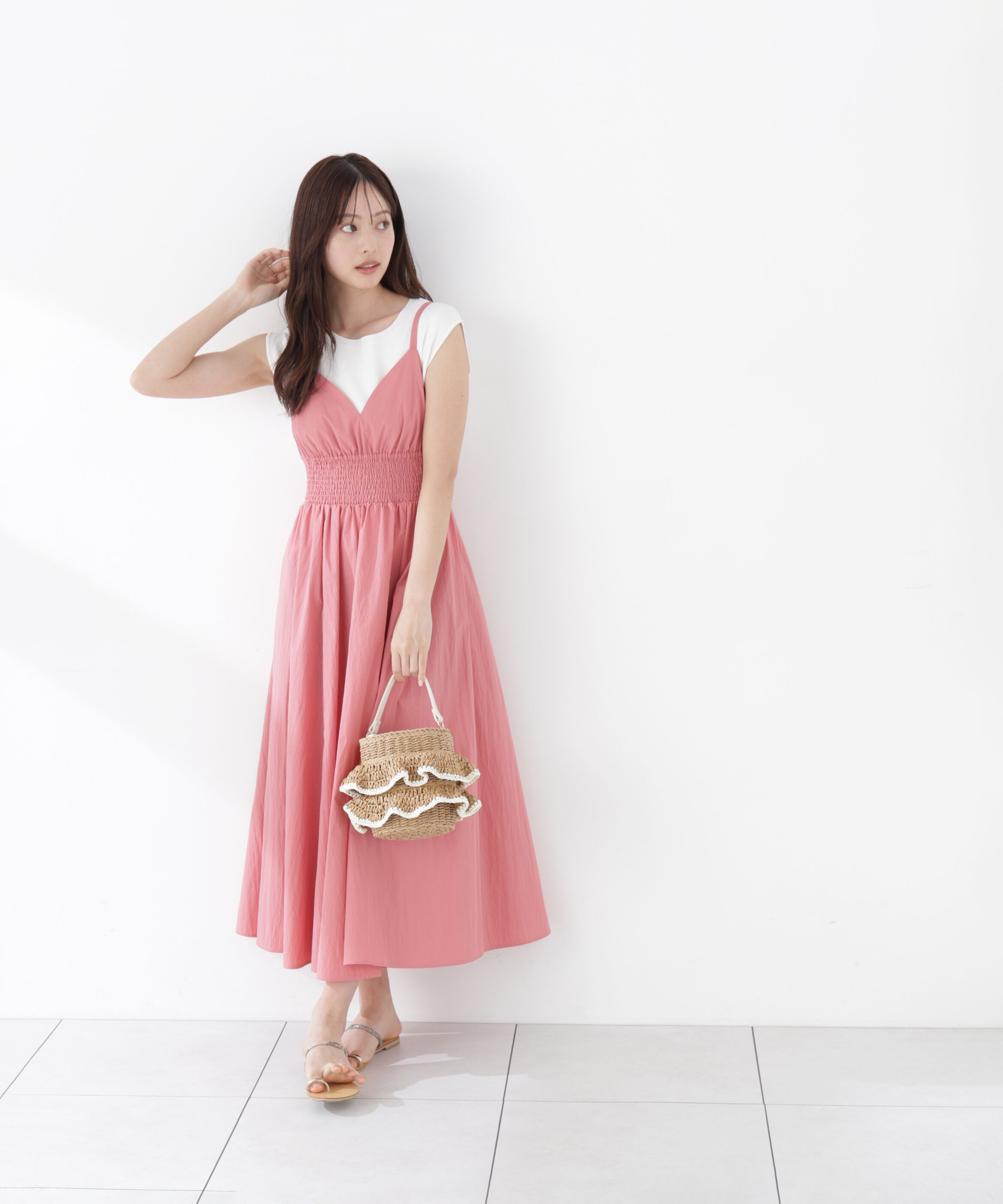 PROPORTION BODY DRESSING「ボリュームキャミジャンスカ」|ワンピース|