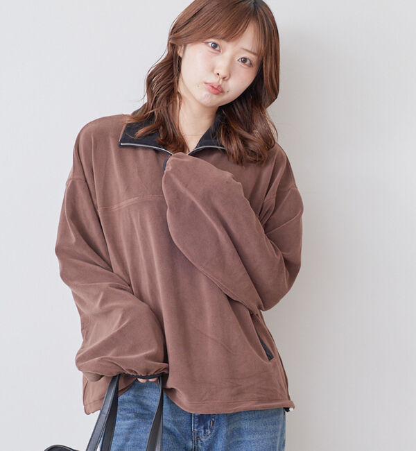archives「ハーフｚｉｐ配色フリースＰＯ」|Tシャツ・カットソー|