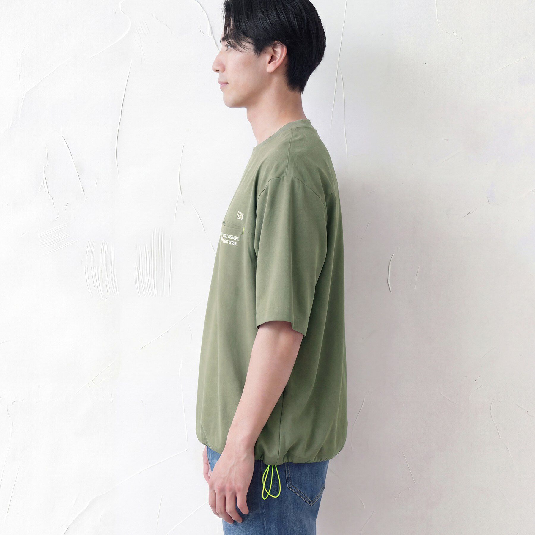 Dessin「【吸水速乾/UVカット】メッシュ素材 スポーティTシャツ」|Tシャツ・カットソー|