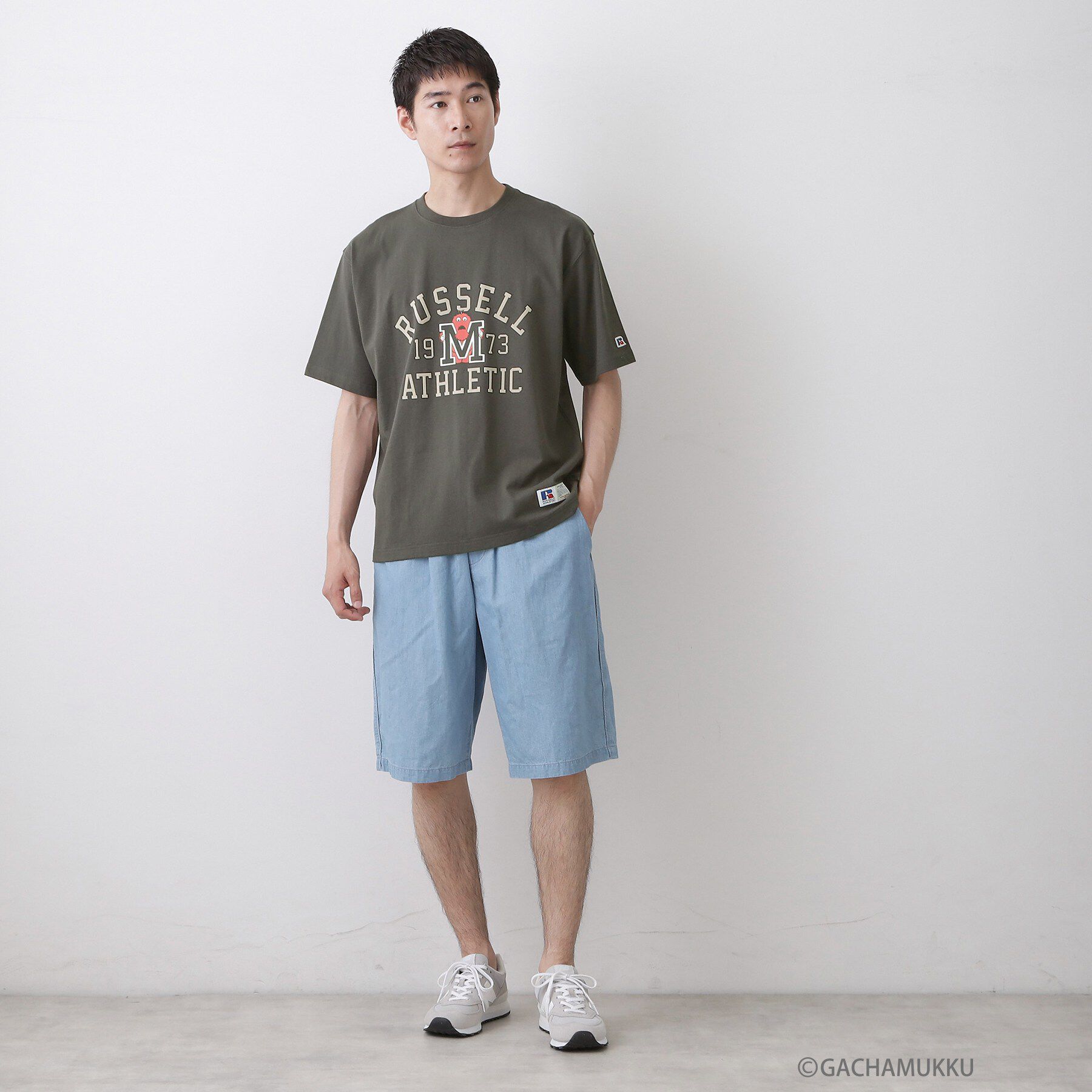 Dessin「ガチャピン・ムック コラボTシャツ」|Tシャツ・カットソー|