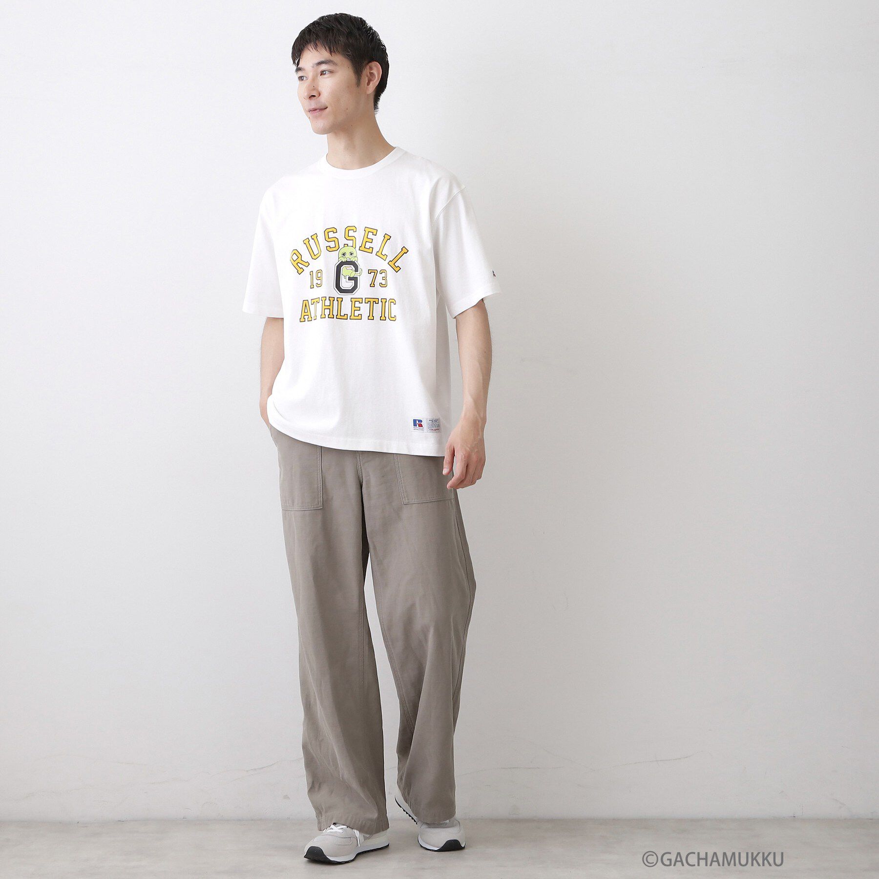 Dessin「ガチャピン・ムック コラボTシャツ」|Tシャツ・カットソー|