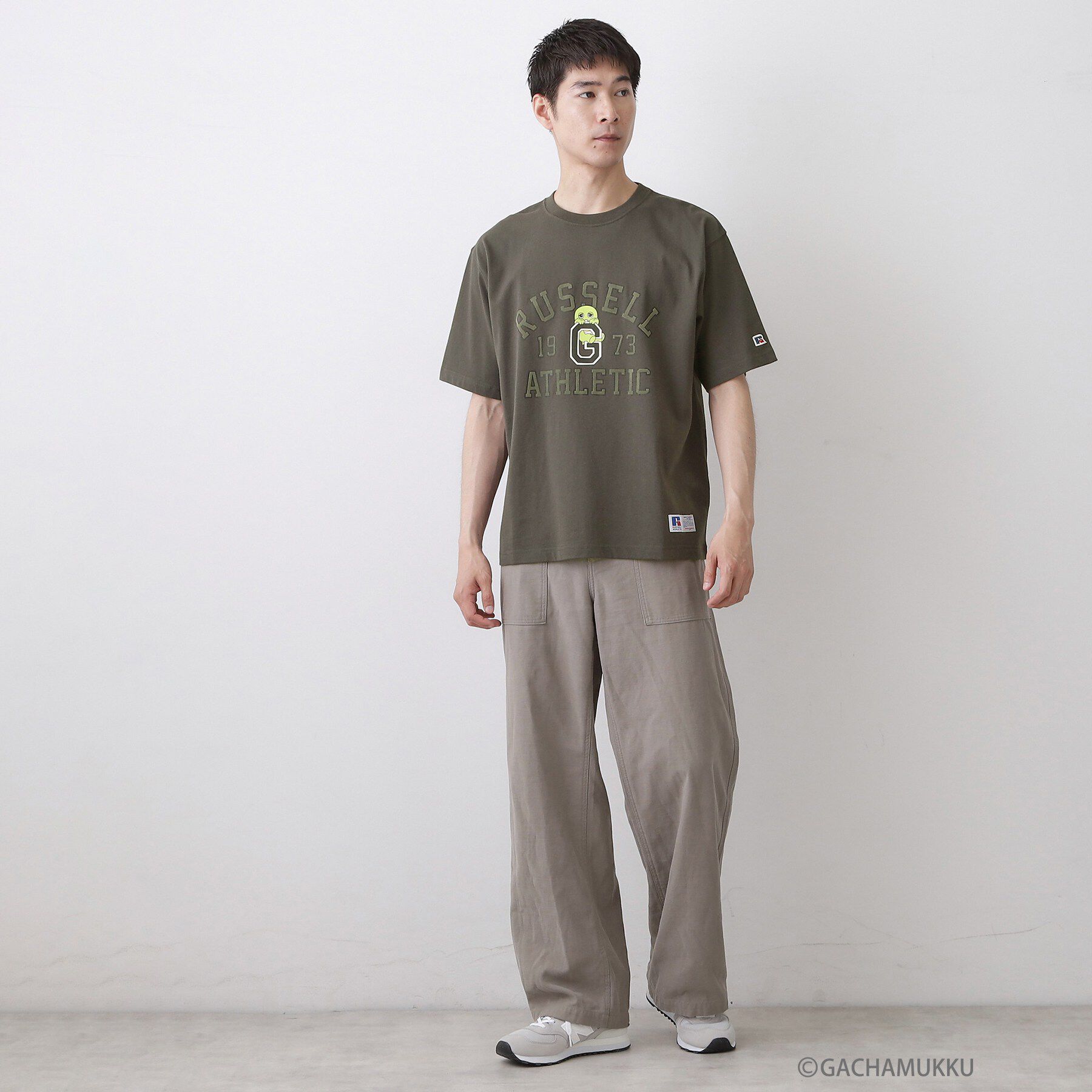 Dessin「ガチャピン・ムック コラボTシャツ」|Tシャツ・カットソー|