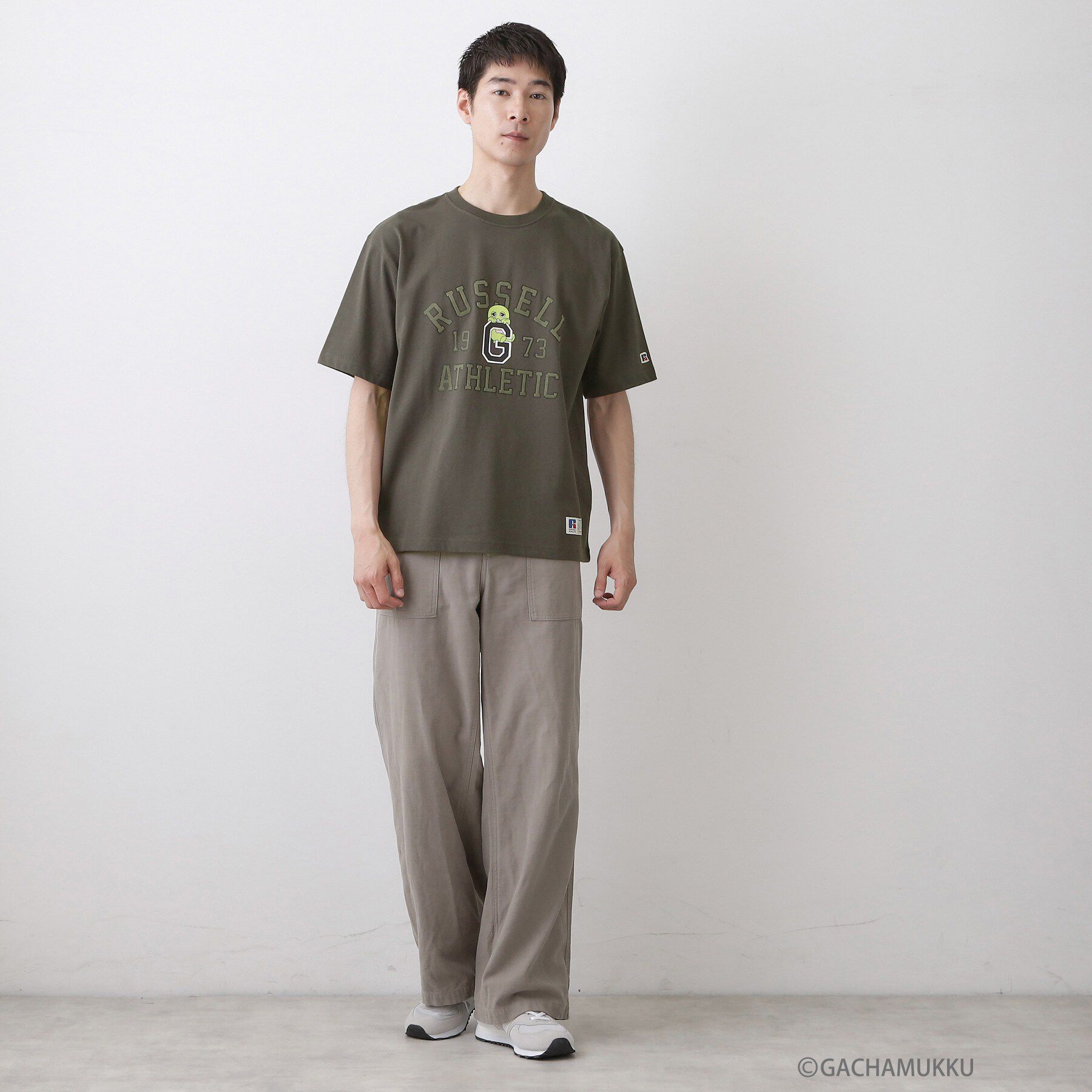 Dessin「ガチャピン・ムック コラボTシャツ」|Tシャツ・カットソー|