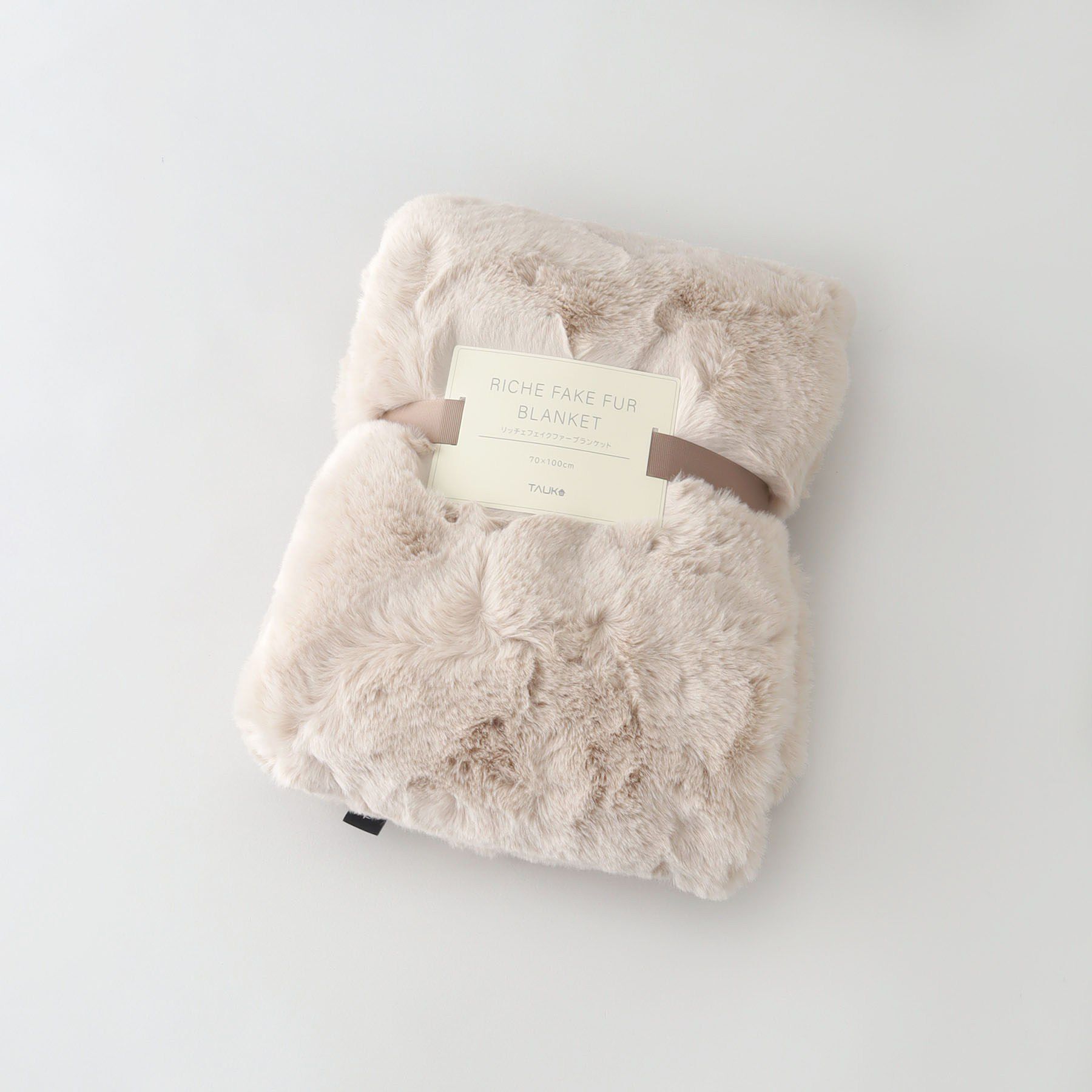 212 KITCHEN STORE「TAUKO (タウコ) リッチェフェイクファーブランケット 70&times;100 IV」|バンダナ・スカーフ|