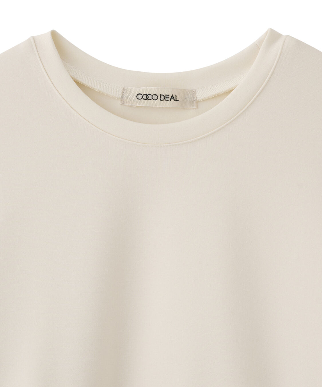 COCO DEAL「ランダムフリルペプラムトップス」|Tシャツ・カットソー|