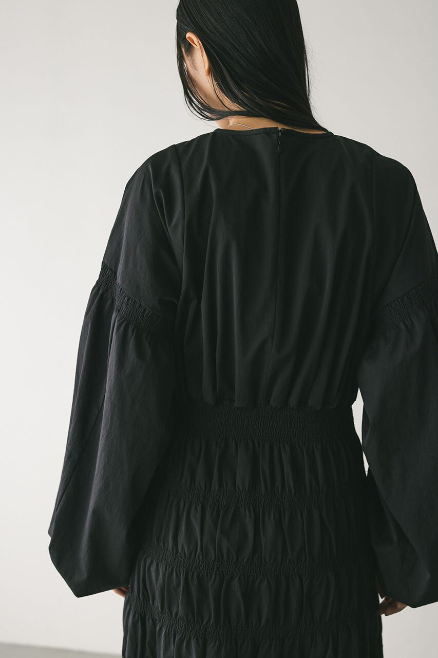 STYLEMIXER「シャーリングフォルムワンピース」|ワンピース|