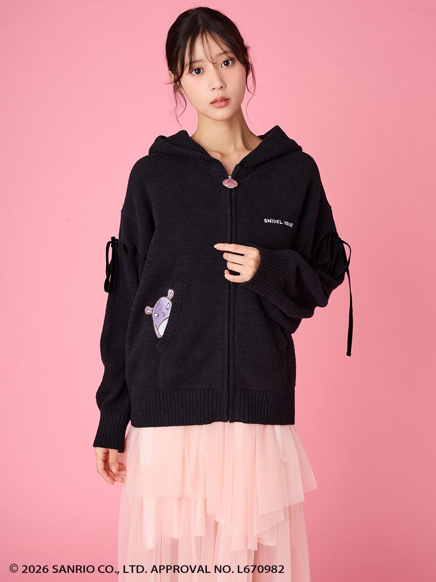SNIDEL HOME「【クロミ】ニットパーカー」|ルームウェア|