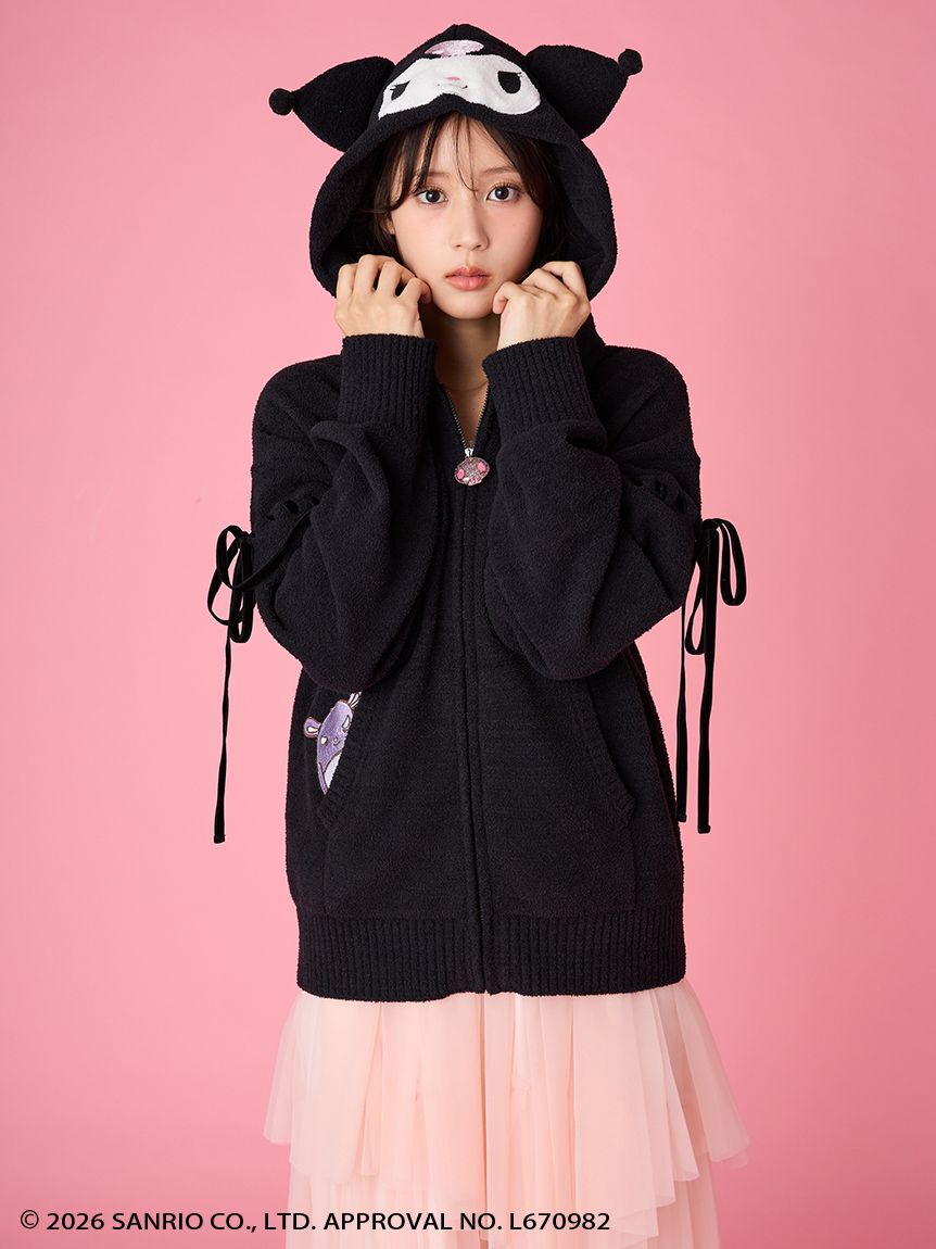 SNIDEL HOME「【クロミ】ニットパーカー」|ルームウェア|