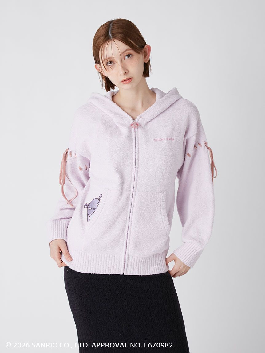SNIDEL HOME「【クロミ】ニットパーカー」|ルームウェア|