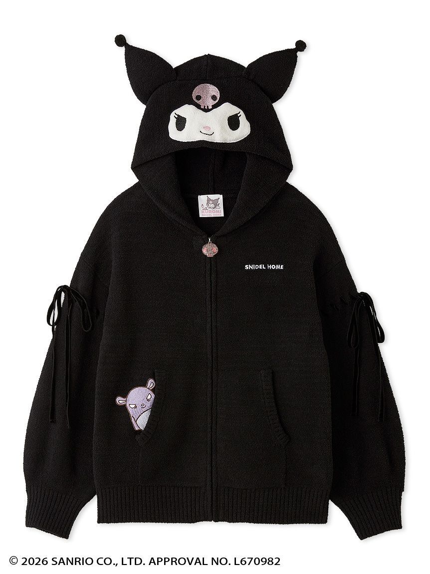 SNIDEL HOME「【クロミ】ニットパーカー」|ルームウェア|