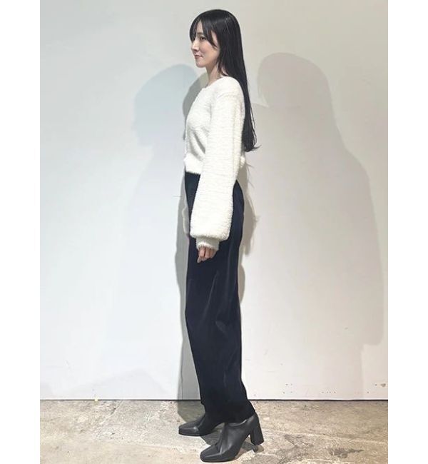 MERCURYDUO「サイドリボンバレルレッグパンツ」|その他|