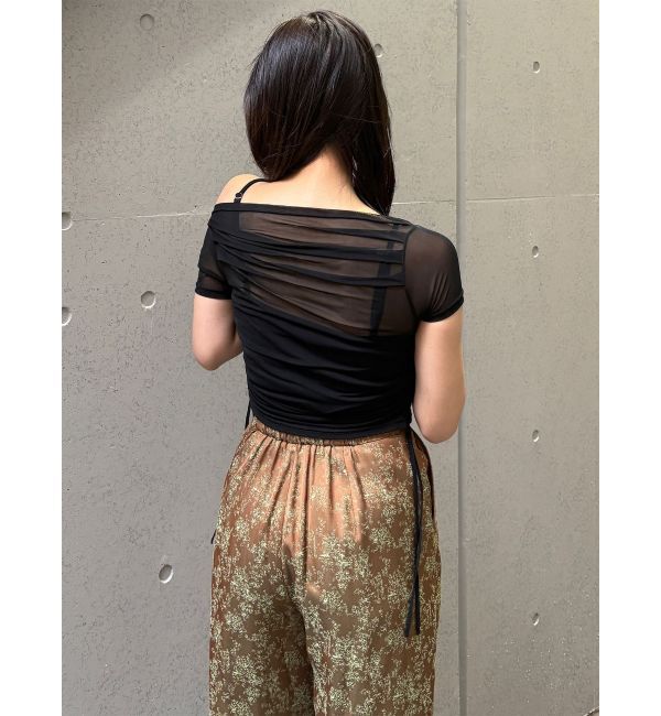 MURUA「タックドロストシアートップス」|Tシャツ・カットソー|