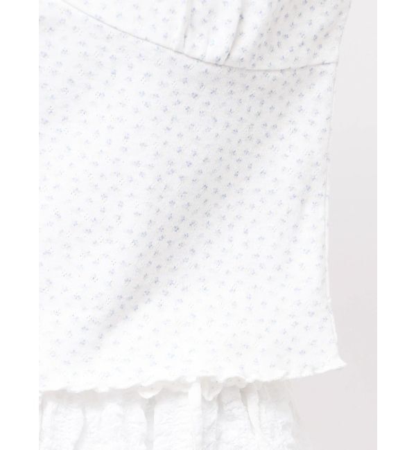 merry jenny「petit flower pure neck tee」|Tシャツ・カットソー|