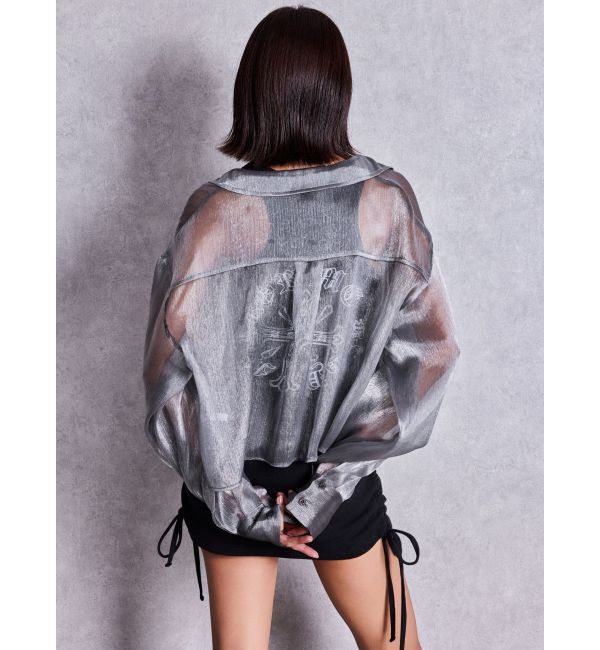 GYDA「GYDA side drawstringチュニック」|ワンピース|
