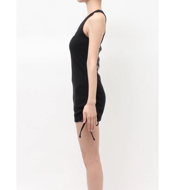 GYDA「GYDA side drawstringチュニック」|ワンピース|