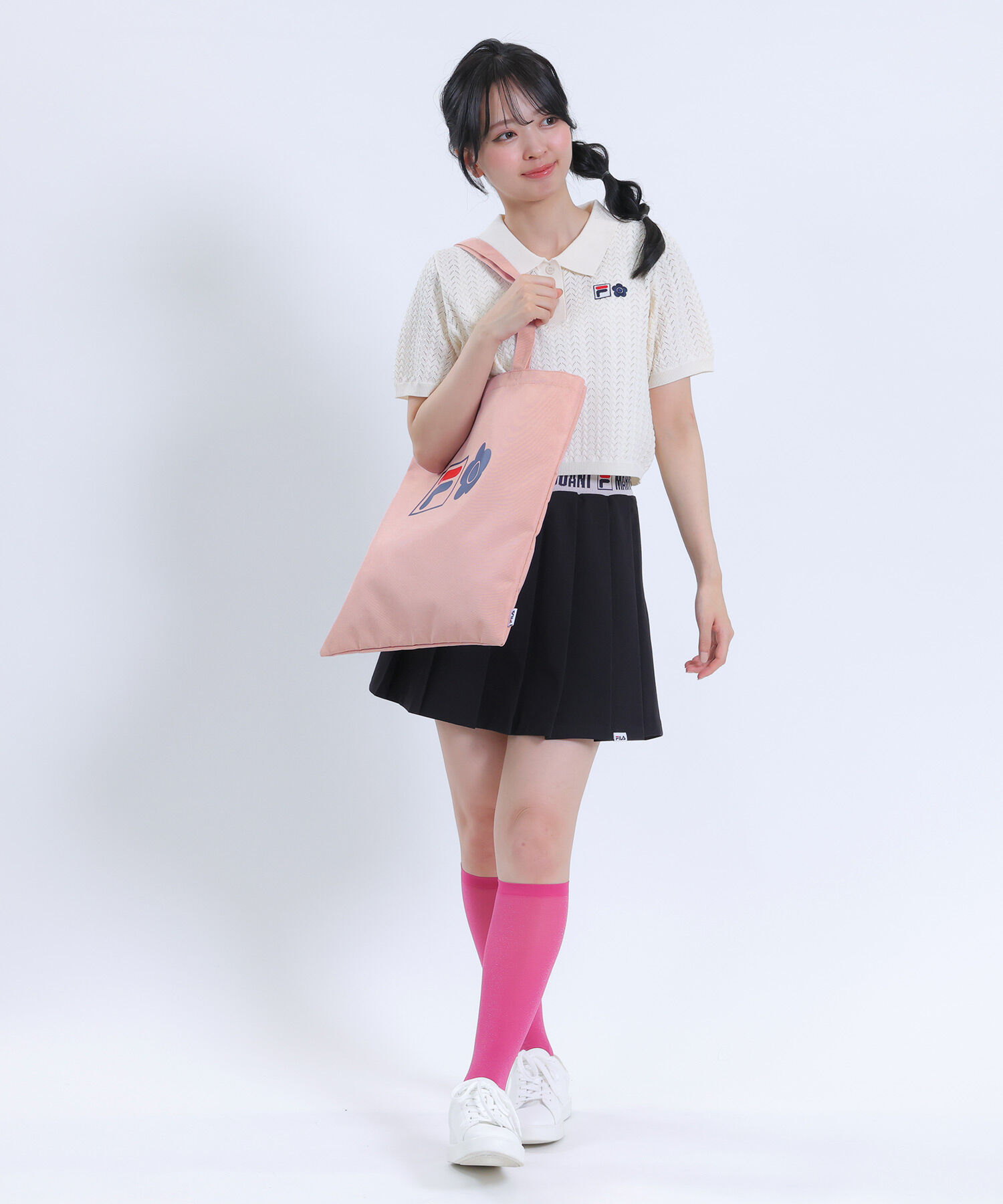 MARY QUANT「FILA&times;MQポリキャンバストート」|トートバッグ|