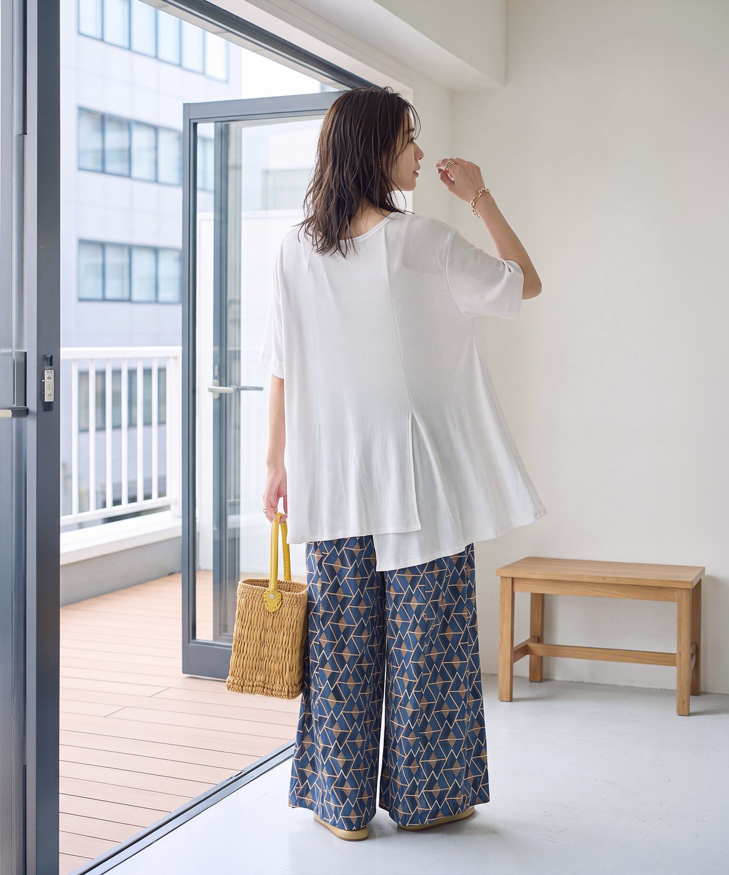 STYLE DELI「【Made in JAPAN】アシンメトリーカットトップス」|Tシャツ・カットソー|