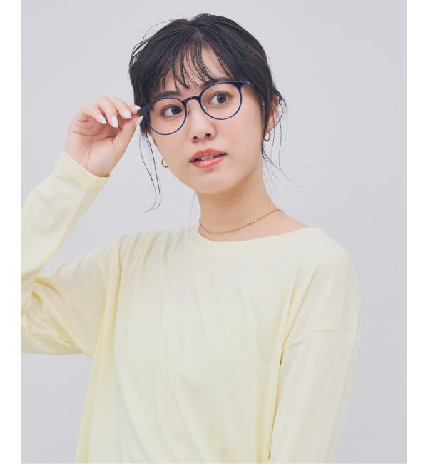  「ボストン型 メガネ｜クリアカラー｜伊達メガネ 度付きメガネ｜ユニセックス  レンズ交換券付」|メガネ|