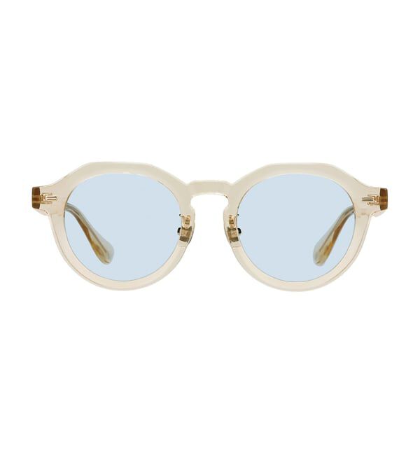  「SUNCUTGlasses/UV100%CUT TREND SUNGLASSES ボストン型 サングラス | カラーレンズ 紫外線対策 UVカット」|サングラス|イエロー