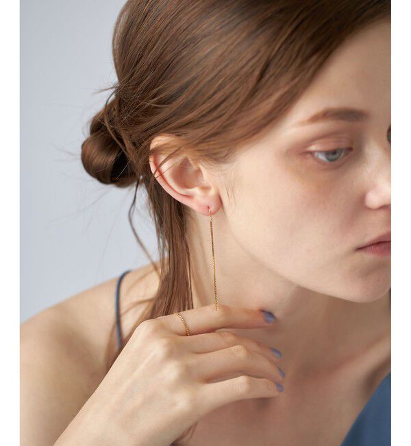 ete「ベネチアンチェーン ピアス」|ピアス|