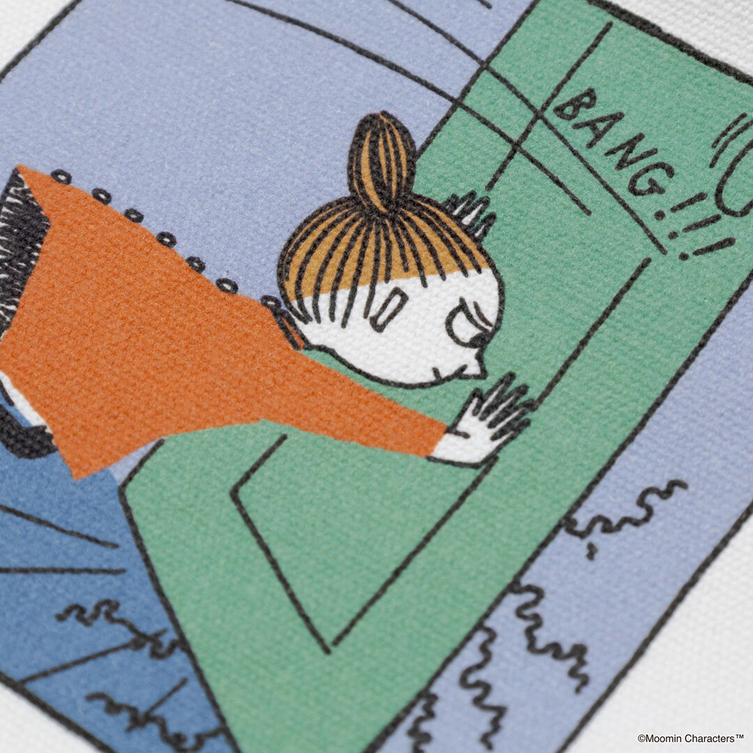  「MOOMIN FINLAND COLORフラットポーチ」|ポーチ|