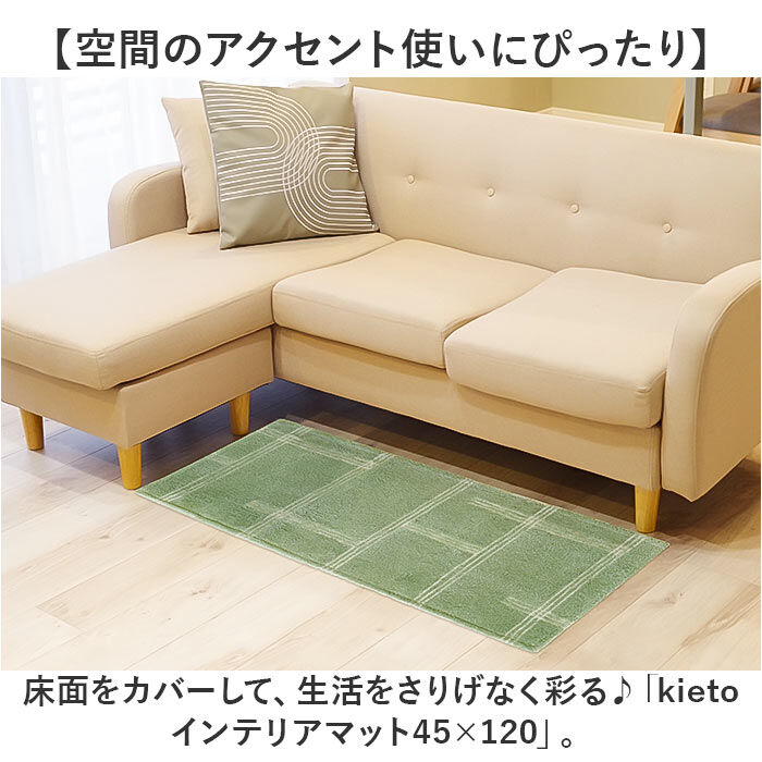 BACKYARD FAMILY「玄関マット 室内 洗える 45x120 通販 玄関 マット 屋内 120 インテリアマット」|その他|