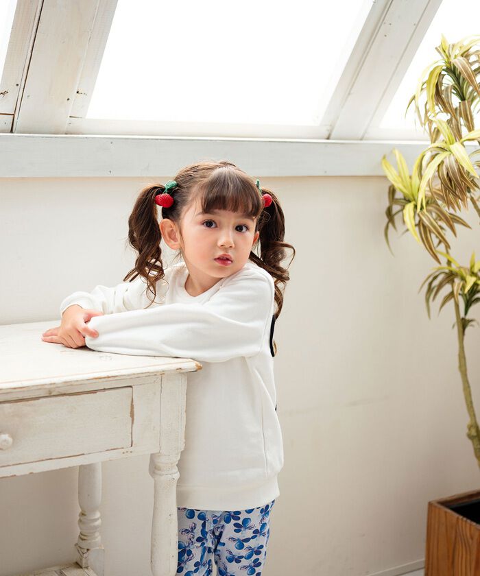 BACKYARD FAMILY「Rora ヘアクリップ キッズ 2個セット 通販 チェリー ニット さくらんぼ ヘアークリップ」|その他|