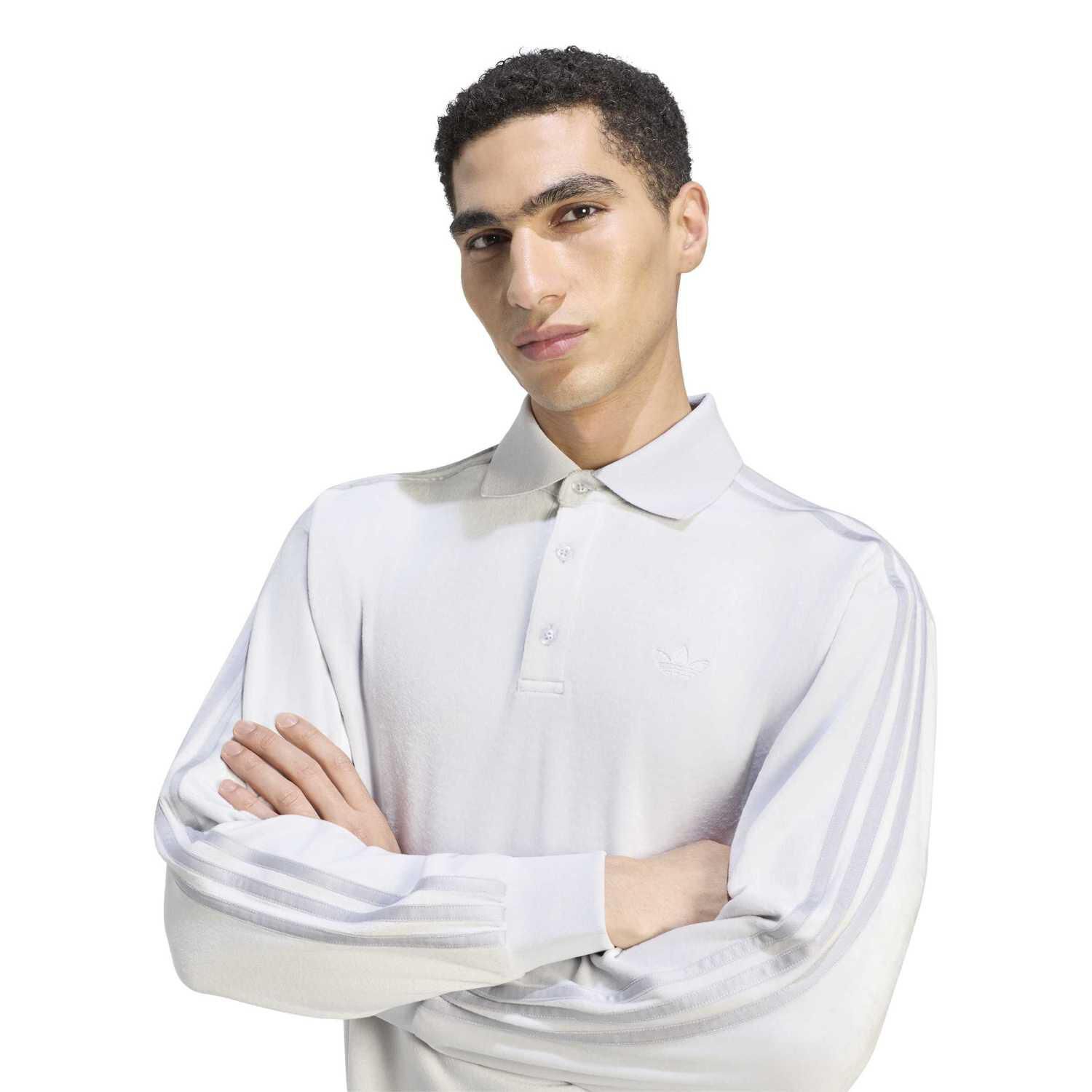 adidas「【ADIDAS ｳｪｱ】U VELOUR LS POLO」|Tシャツ・カットソー|