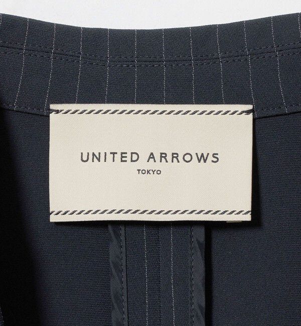 UNITED ARROWS「drapy テーラードジャケット ストライプ」|テーラードジャケット|