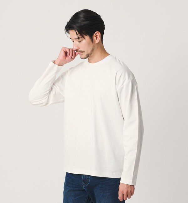 BEAUTY&YOUTH UNITED ARROWS「【WEB限定 WARDROBE SMART】NORITAKE リラックス テーパード カットソー【抗菌・防臭】」|Tシャツ・カットソー|