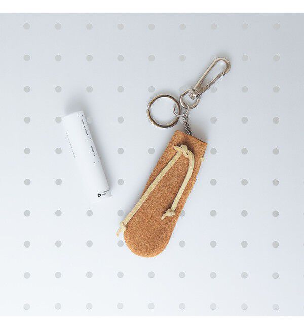 bPr BEAMS「ドローパース キーホルダー」|キーケース|BEIGE