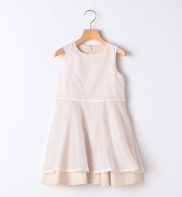 SHIPS KIDS「SHIPS KIDS:110～130cm /セレモニー ノースリーブワンピース」|ワンピース|