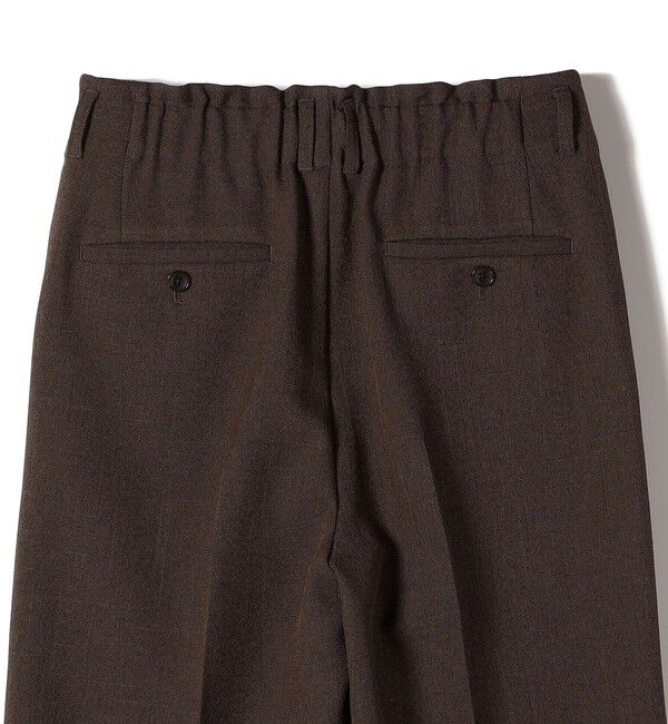 SHIPS for women「〈手洗い可能〉TUMUGITO(R) シャーク ツイード タック パンツ」|その他|