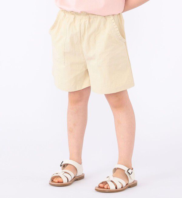 SHIPS KIDS「SHIPS KIDS:100～130cm /〈接触冷感/UVカット〉フリル デイリー ショーツ」|その他|