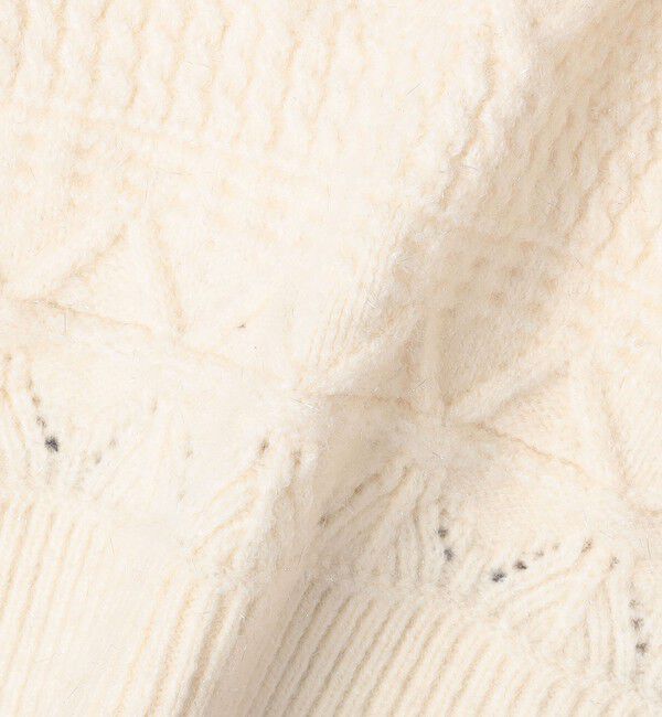 SHIPS KIDS「100～130cm/〈洗濯機可能〉 ケーブルニット ドッキング ワンピース」|ワンピース|