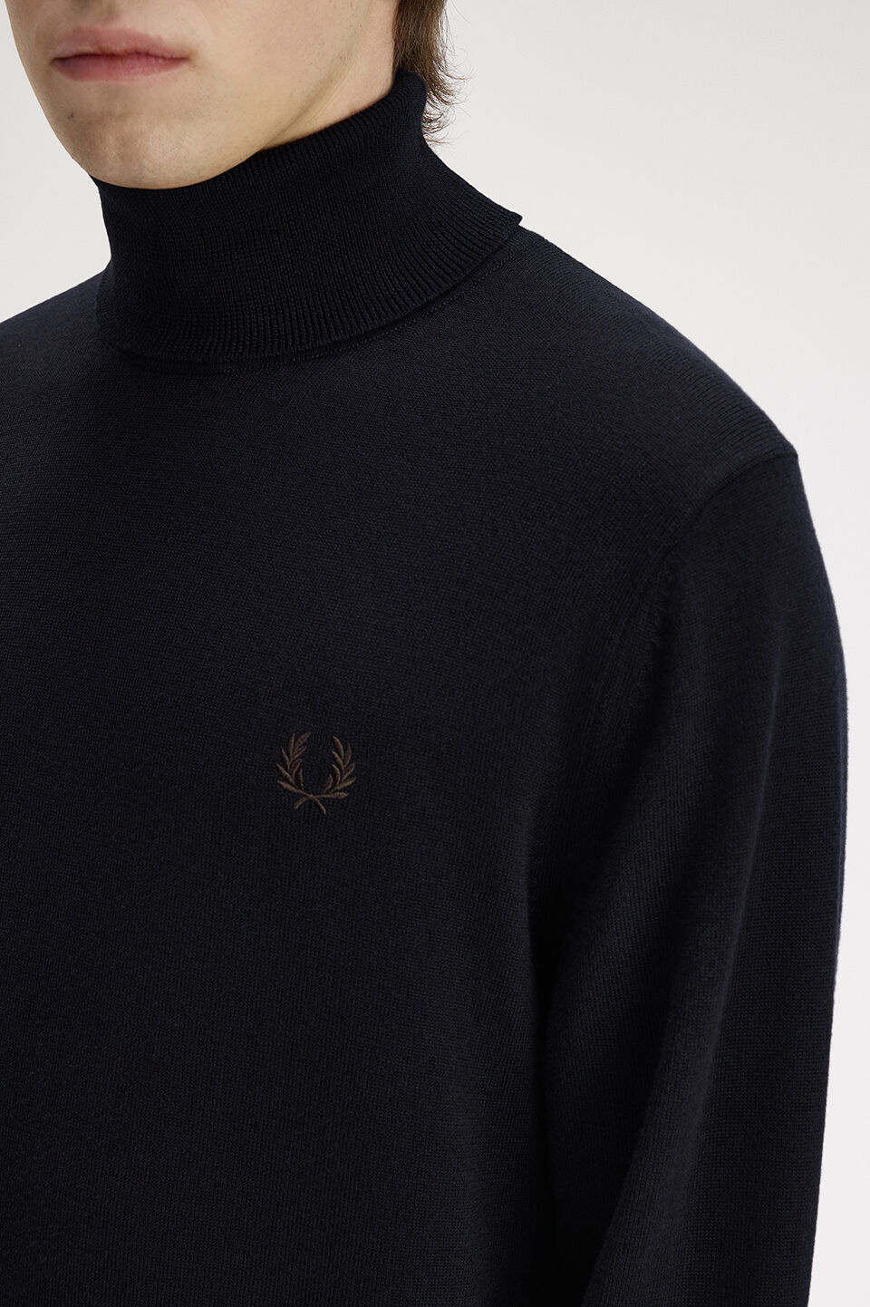 FRED PERRY 「FRED PERRY／Roll Neck Jumper／ロールネックニット」|ニット・セーター|