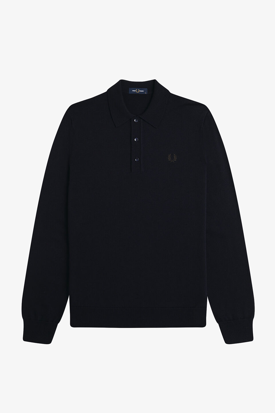 FRED PERRY 「FRED PERRY／CLASSIC KNITTED SHIRT／長袖ニットポロシャツ」|ポロシャツ|