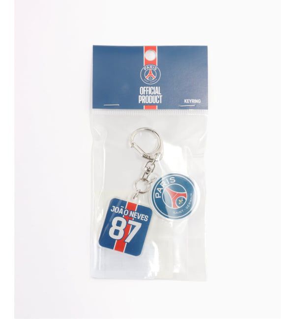 Paris Saint-Germain「【Paris Saint-Germain / パリ・サン＝ジェルマン】 JUSTICE Double Acrylic Charm」|キーケース|マスタード A