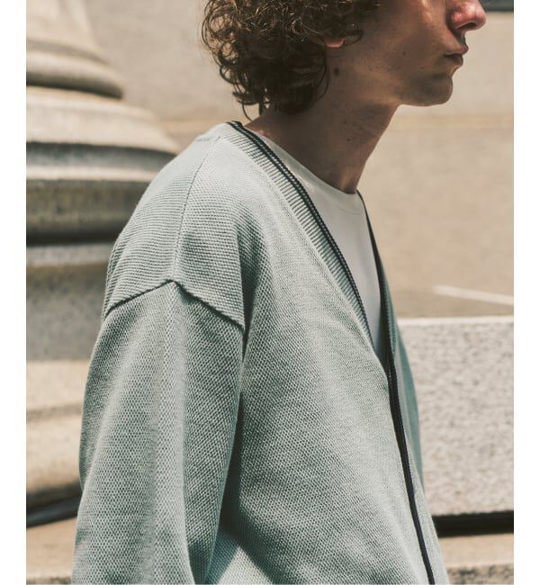 417 EDIFICE「FRED PERRY / フレッドペリー 417別注 ティップドカーディガン」|カーディガン|