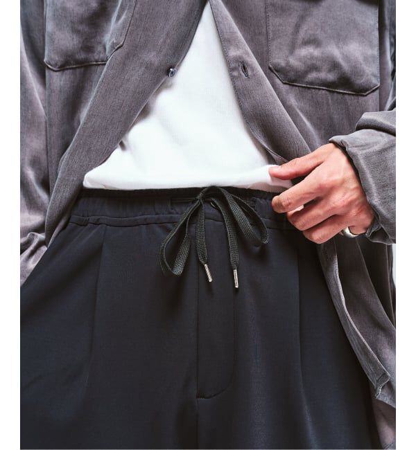417 EDIFICE「EUROJERSEY トリコット イージースラックス」|スラックス|