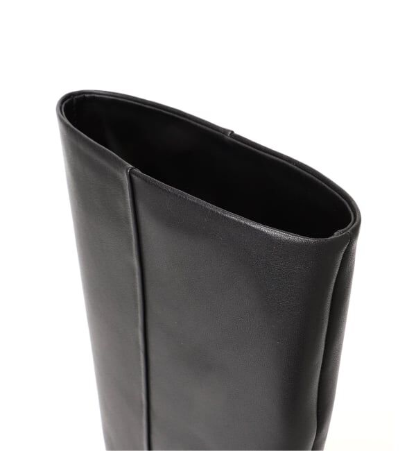 GRISE「《WEB+一部店舗限定》REMME/レメ 別注 LEATHER STRAIGHT ロングブーツ」|ロングブーツ|