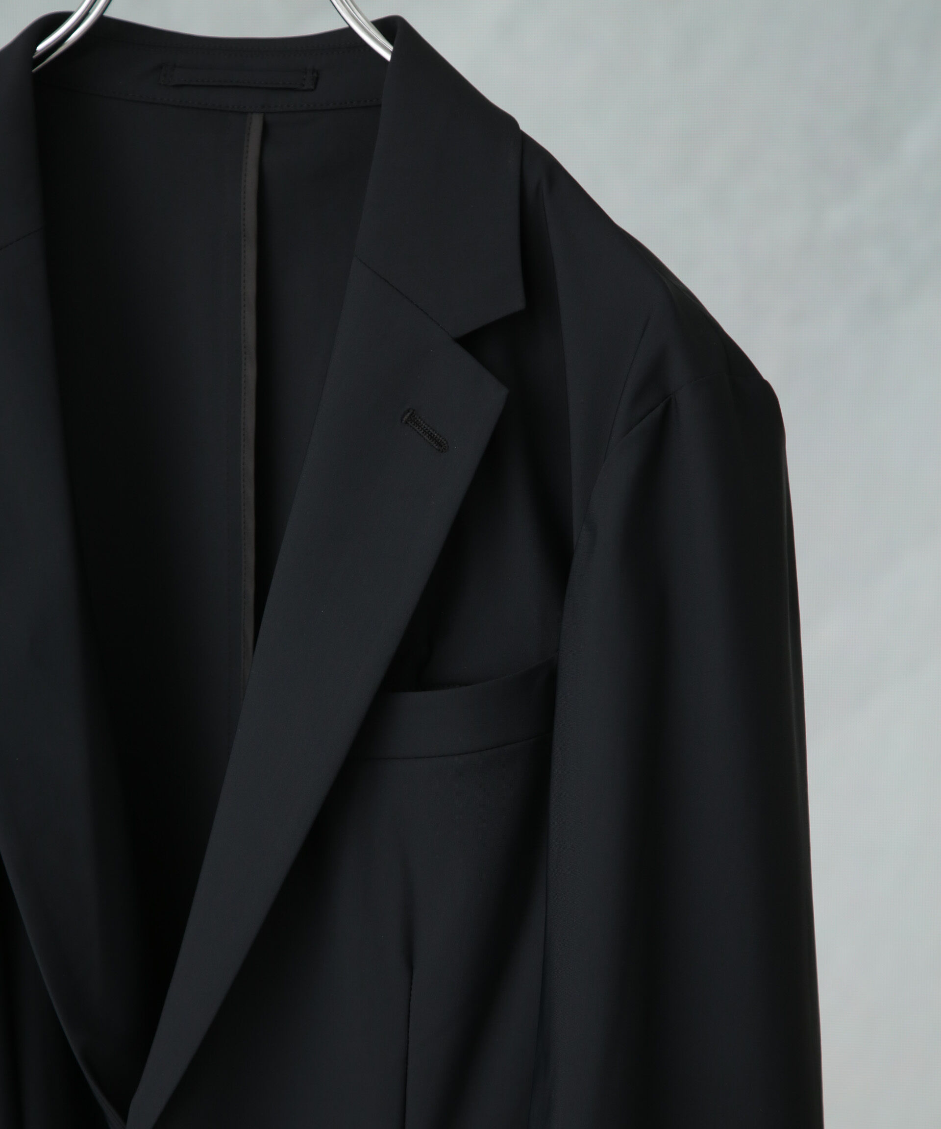 NANO universe「｢N JACKET PREMIUM｣ｸｰﾙﾀｯﾁ4WAYｽﾄﾚｯﾁｼﾞｬｹｯﾄ撥水(ｾｯﾄｱｯ 」|スーツ|