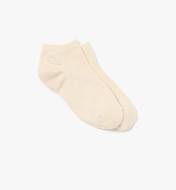 LACOSTE「レディースリブニットアンクルソックス 22-24cm」|ソックス|