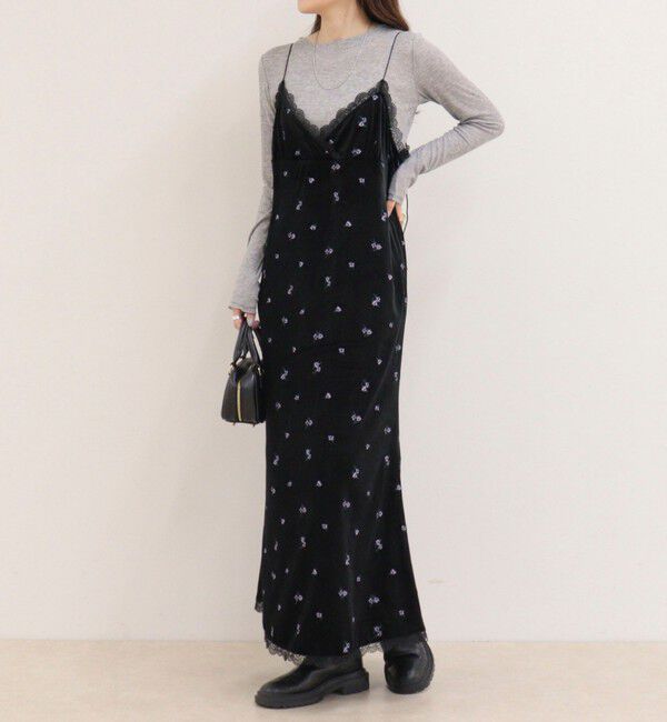 fredy emue「ウールブレンドシアーテレコロンTシャツ」|Tシャツ・カットソー|